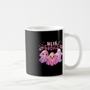 Retro Ghost Elak Ghouls Roligt Halloween Spooky Se Kaffemugg