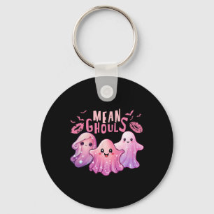 Retro Ghost Elak Ghouls Roligt Halloween Spooky Se Nyckelring