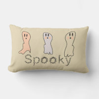 Retro Ghost Hand Lettering Spöklik Tan 