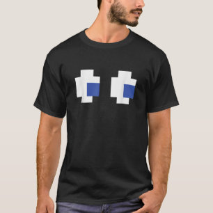 Retro Ghost Ögon från Arcade Games på 80 sekunder T Shirt