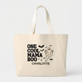 Retro Ghost One Halloween Boy 1st Birthday Jumbo Tygkasse