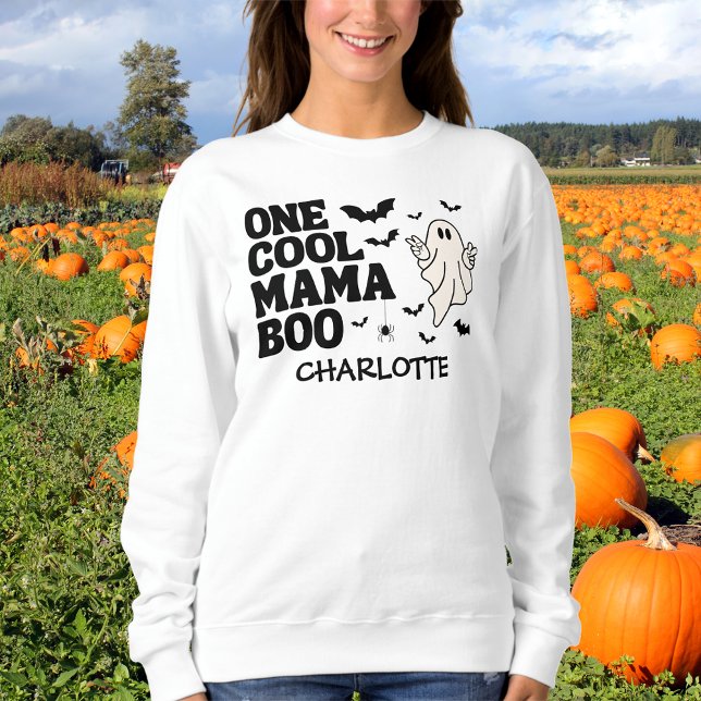 Retro Ghost One Halloween Boy 1st Birthday T Shirt (Skapare uppladdad)