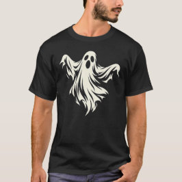 Retro Ghost - Vintage Halloween Söt Spök Grafisk T Shirt