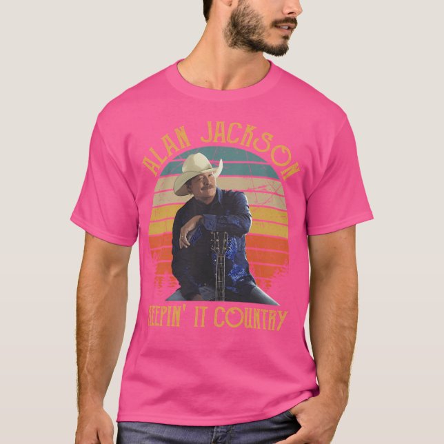 Retro Gift Jackson Keepin_ IT Land Alan T Shirt (Framsida)