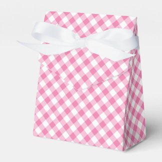 Retro Gingham Fuchsia Rosa Presentaskar