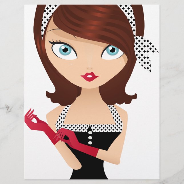 Retro Girl (Framsida)