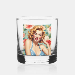 Retro Girl Drinkware Set