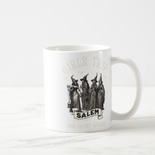Retro Girls Resa Salem 1692 de missade en häxa Kaffemugg