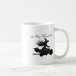 Retro Girls Resa Salem 1692 de missade en häxa Kaffemugg