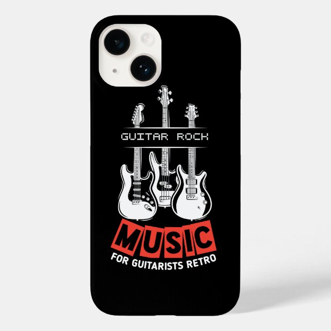 Retro gitarrrockmusik för gitarrister (Baksida)