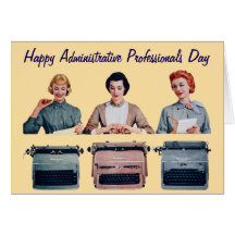 Retro Glad administrativ dag för yrkeshögskola 