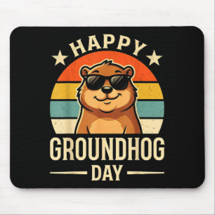 Retro Glad Groundhog Day Cool Ground Hog Day 2026 Musmatta