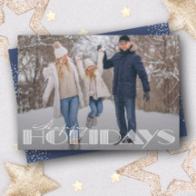 Retro Glad helg Typography jul Helgdag