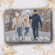 Retro Glad helg Typography jul Helgdag