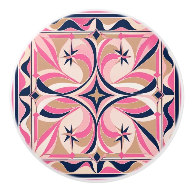 Retro Glam Hårdvaru Dragskåpsknapp Knopp (Framsidan)