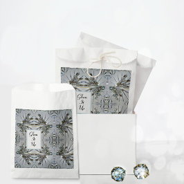 Retro Glam Rhinestones Silvery Grått