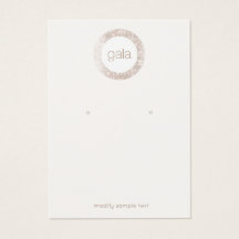 Retro Glam Silver Sequins Earring Visning Card