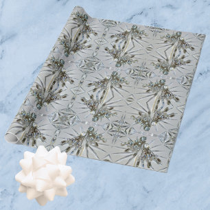 Retro Glam Vintage Rhinestones Elegant Presentpapper