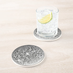 Retro Glamor Revived: Vintage Disco Boll Underlägg