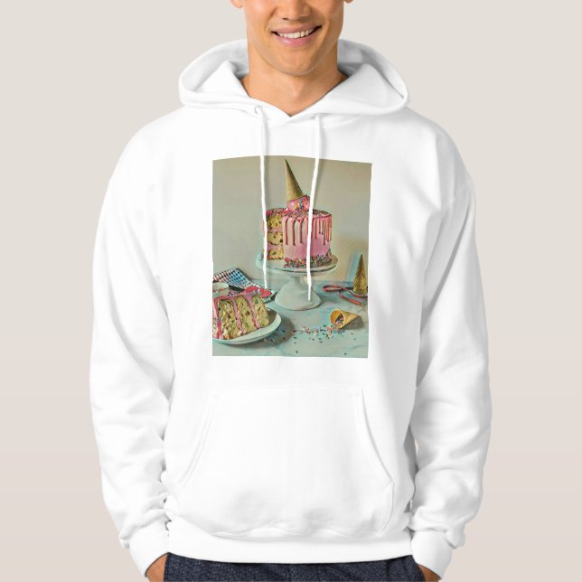 Retro glass popsicle hoodie (Framsida)