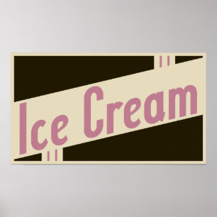 retro glass poster
