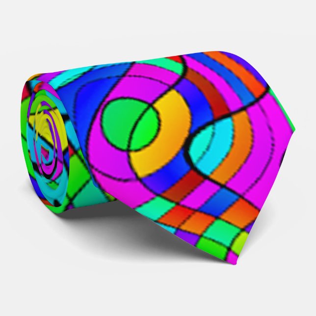 Retro Glass Tie Slips (Rullad)