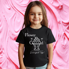 Retro Glassblommflicka Upplockad Matchande T Shirt