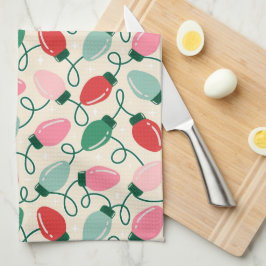 Retro Glow Lights Kökshandduk