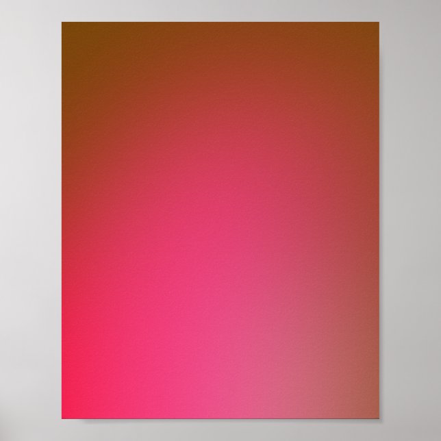 Retro Glowy Gradient Poster (Framsidan)