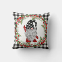 Retro Gnomes jul Holly Berry Wandan Helgdag
