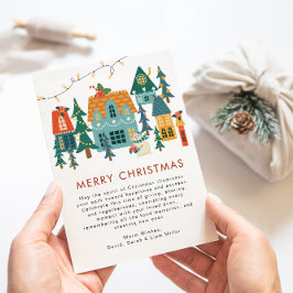 Retro God jul Helgdag-kort Julkort