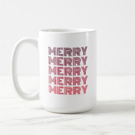 Retro God jul-kaffe Mugg