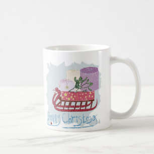 Retro . God Jul! Kaffemugg