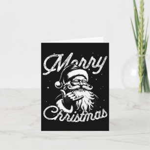 Retro God jul Santa Shaka Hawaiian Surfa Sk Kort