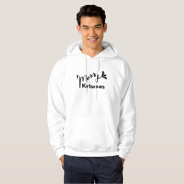 Retro God Jul Stil Hoodie