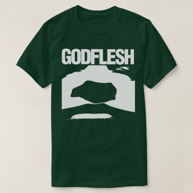 Retro Godmeat T Shirt (Design framsida)