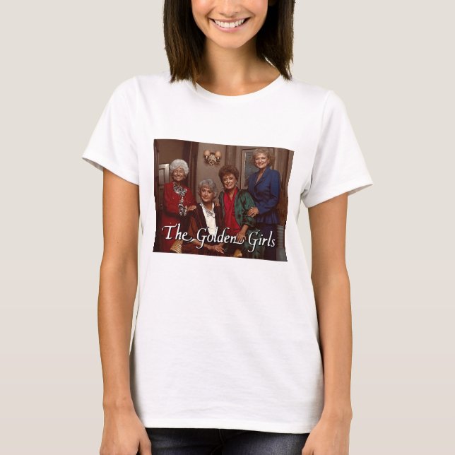 Retro Golden Girls T-Shirt (Framsida)