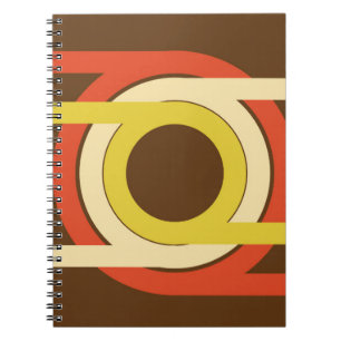 Retro Golden Ratio inspirerade till design. Anteckningsbok