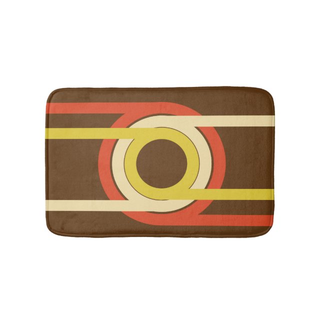 Retro Golden Ratio inspirerade till design. Badrumsmatta (Framsidan)