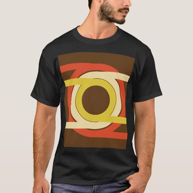 Retro Golden Ratio inspirerade till design. T Shirt (Framsida)