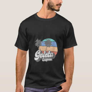 Retro Goleta California CA Vintage Beach Surfa V N T Shirt