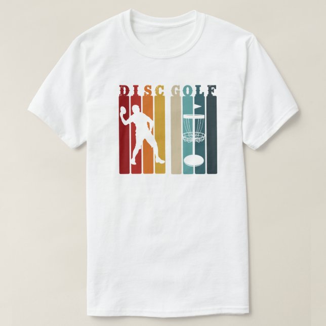 Retro-golf-design | Frisbee Älskare T Shirt (Design framsida)