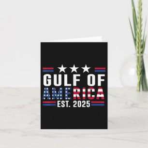Retro Golf USA Amerika 2025 Amerikansk Flagga  Kort