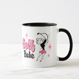 Retro GolfBabemugg Mugg