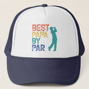 Retro Golfer - bästa Pappa efter paragraf Keps