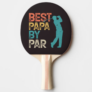 Retro Golfer - bästa Pappa efter paragraf Pingisracket
