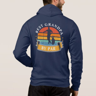 Retro Golfing Best Grandpa by Par Personlig T Shirt