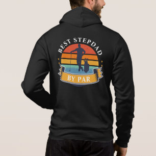 Retro Golfing Best Stepdad by Par Personlig T Shirt