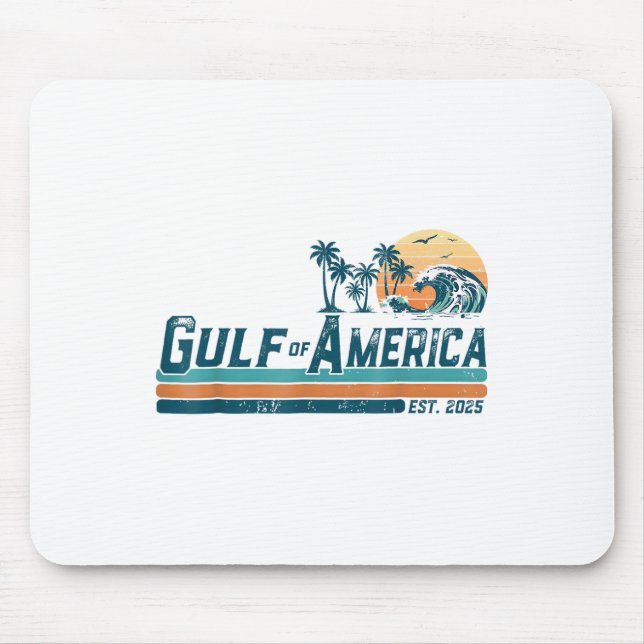 Retro Golfströmmen Usa Amerika Est 2025  Musmatta (Framsidan)