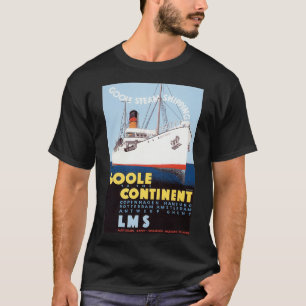 retro Goole till kontinenten T Shirt
